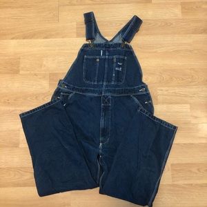 Denim overalls